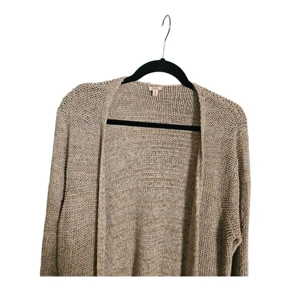 REBA‎ Crochet Open Front Tunic Cardigan - Size Medium - Picture 3 of 7